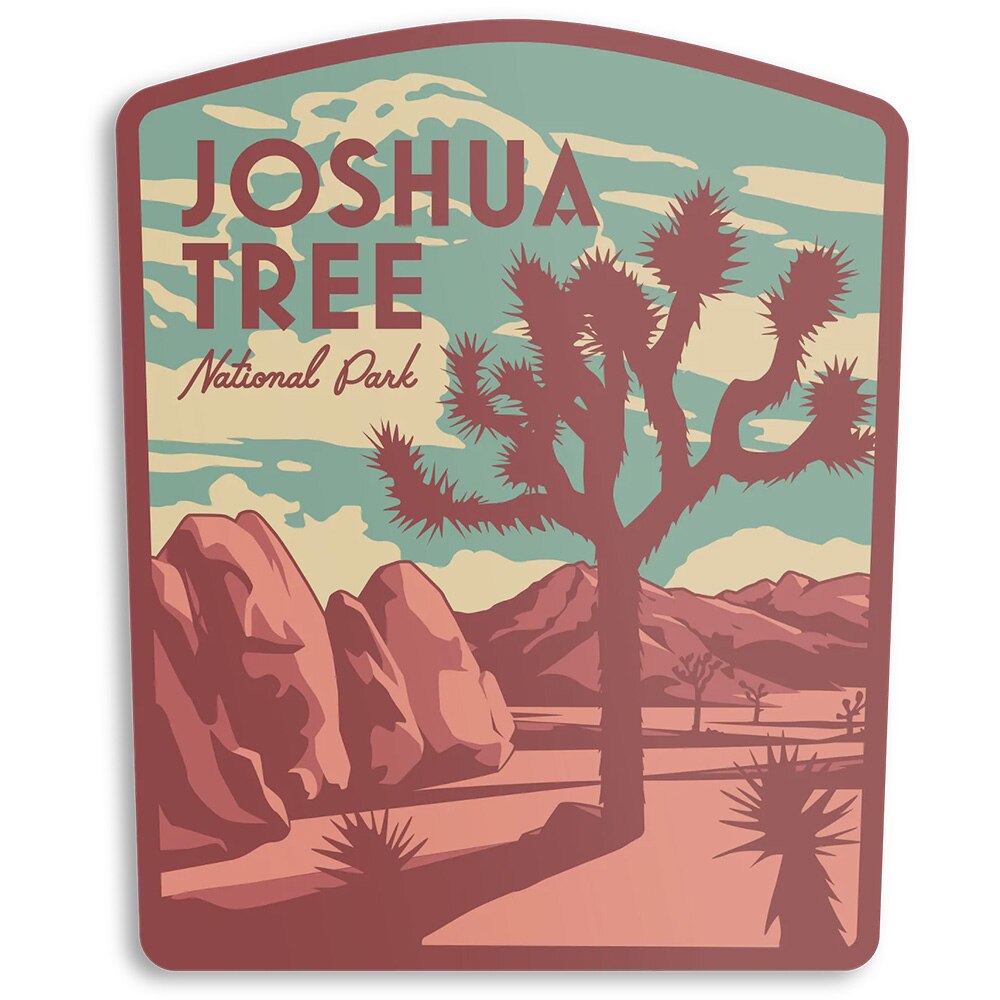 The Landmark Project, Stickers, Art & School, Vinyl, Joshua Tree, 639197